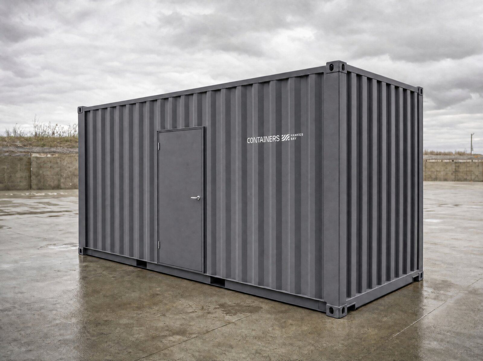 Portable offices container build — Containers Hawke's Bay